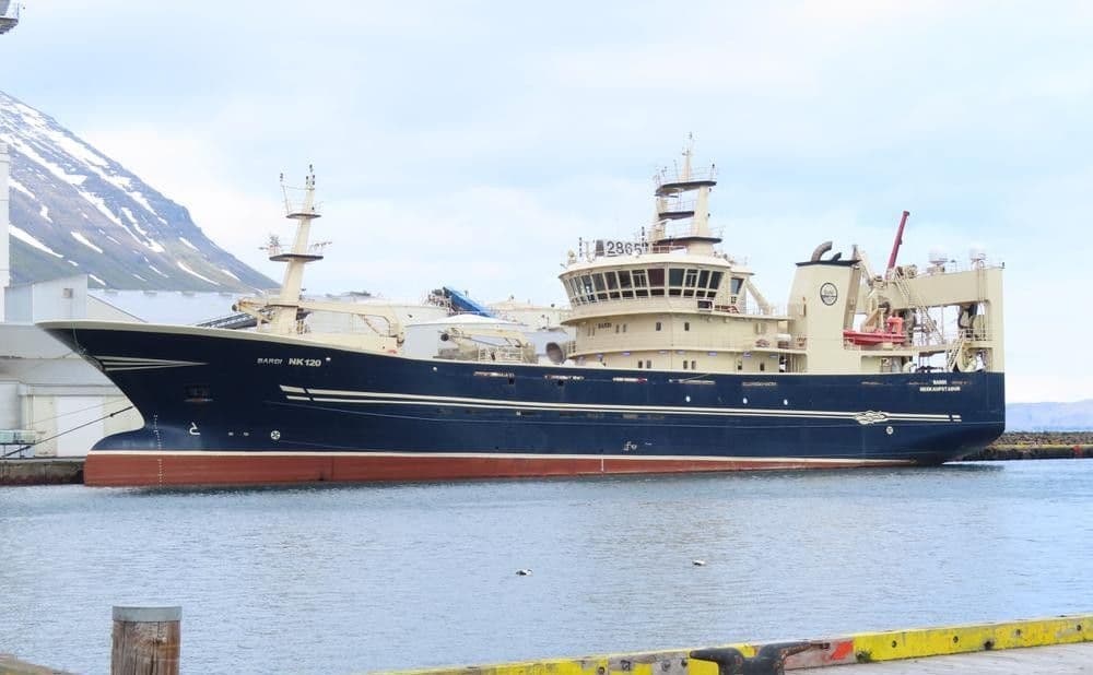 Regular drills made all the difference aboard Barði