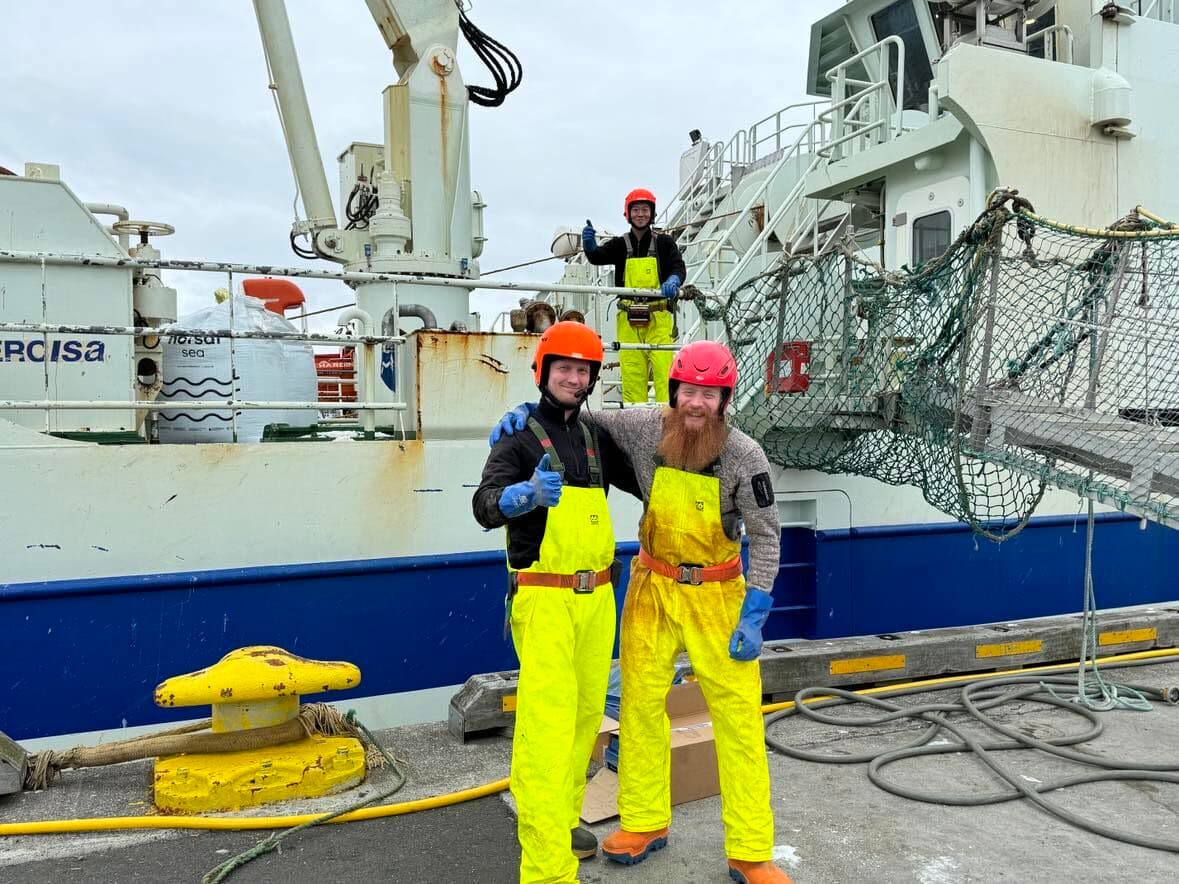 Aldan has now gone to sea with Akurey at Brim